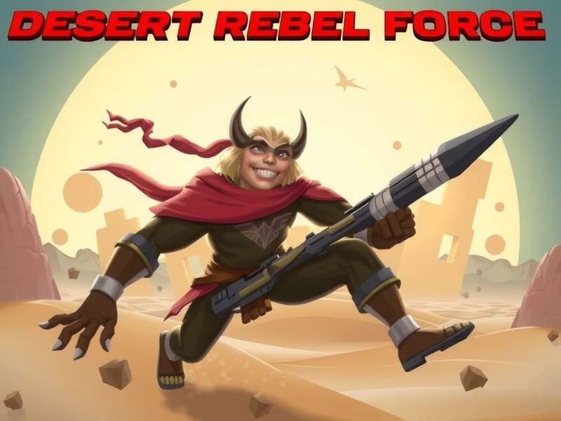 Desert Rebel Force Game Banner